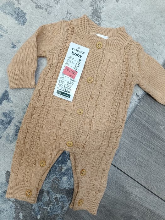 Дитячий в'язаний ромпер