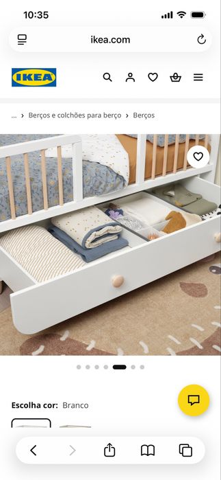 Mobilia Bebe Ikea, temos o movel e o trocador