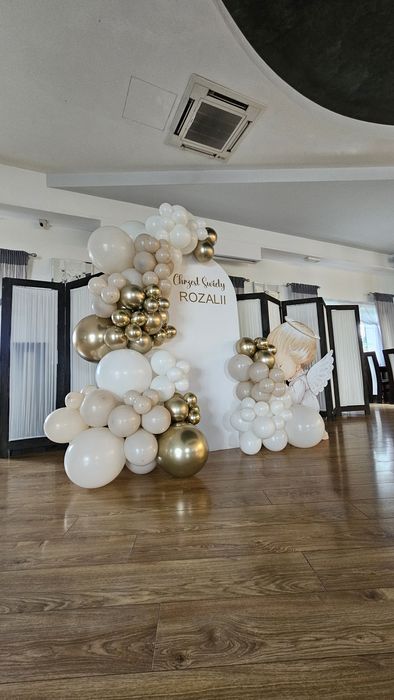 Dekoracja ścianka balonowa