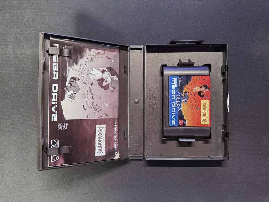 Jogo Disney Pocahontas Sega Mega Drive (PAL) - CIB - RARO!