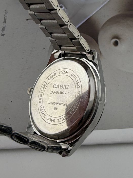 Zegarek Casio MTP-1302PD Silver Black