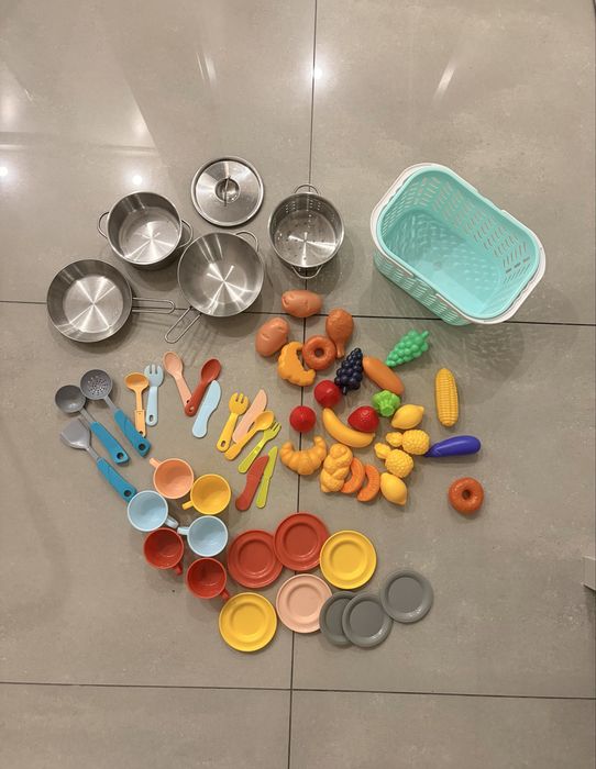 Cozinha de Brinquedo Completa com Acessórios (Apenas Entrega em Mão)