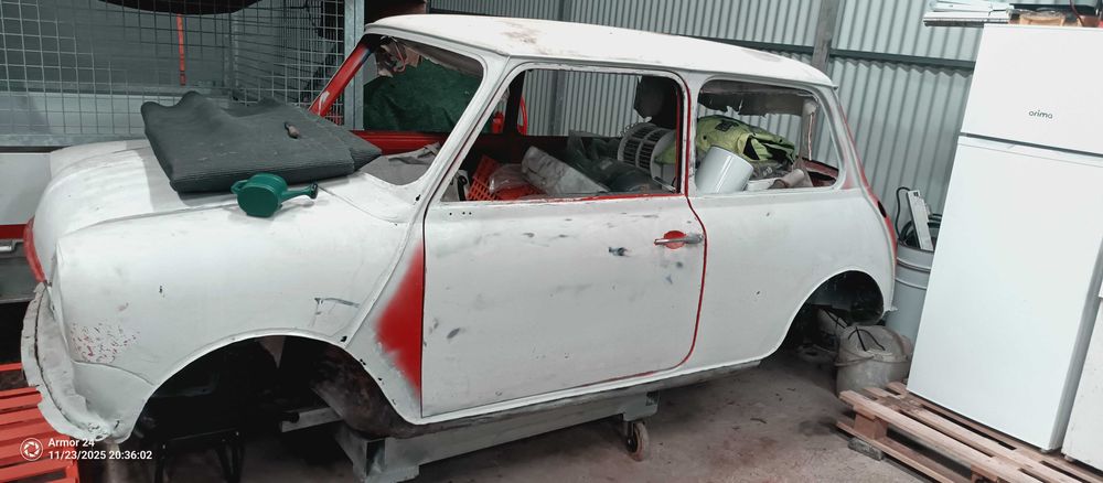 Mini 1000 fase de restauro