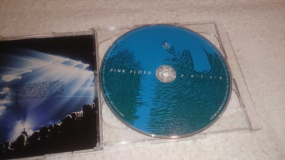 pink floyd (pulse) 2 cds ao vivo raro