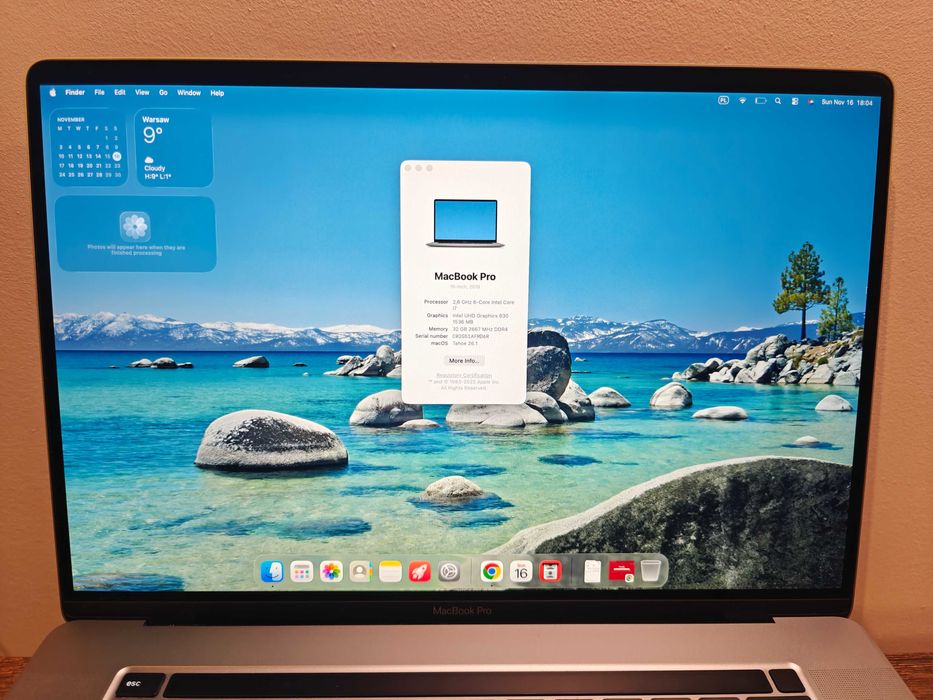 Macbook Pro 2019 - 16