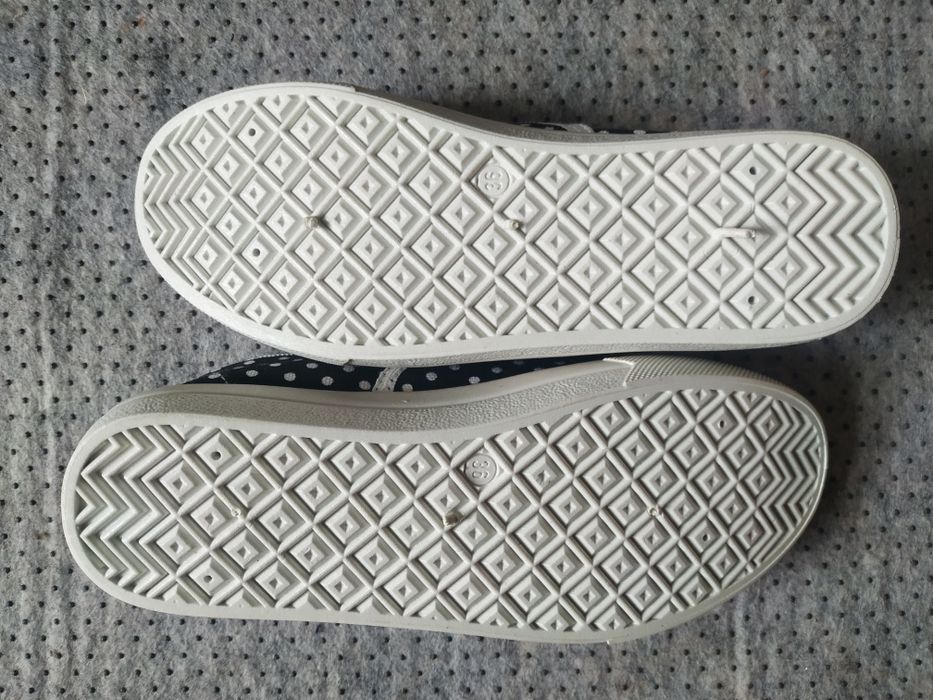 Мокасини кеди в горох