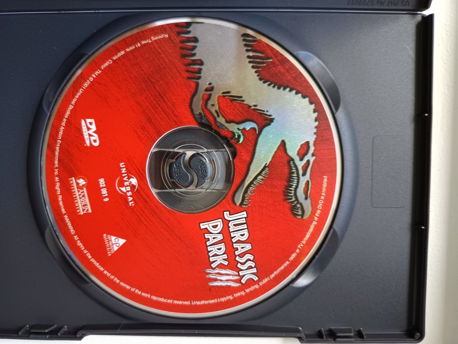 DVD jurássic Park 3