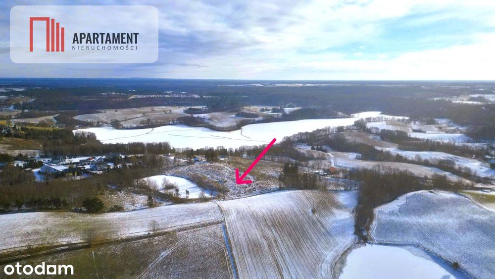 Działka 350m od jeziora!!