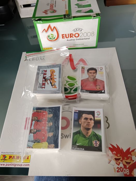 EURO 2008 - Coleção completa Panini (caderneta + cromos)
