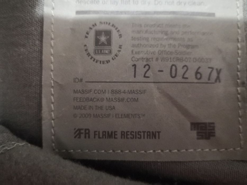 Штаны Massif Elements військові