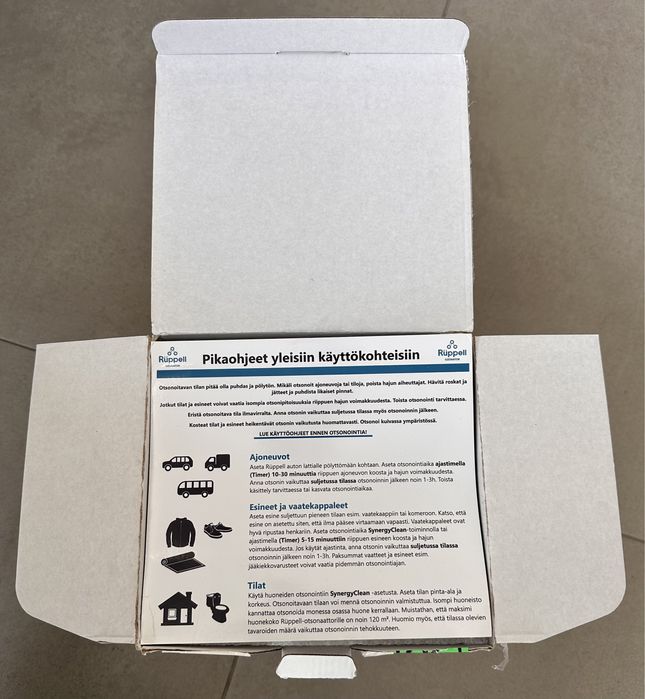 Canhão de Ionização / purificação de ar