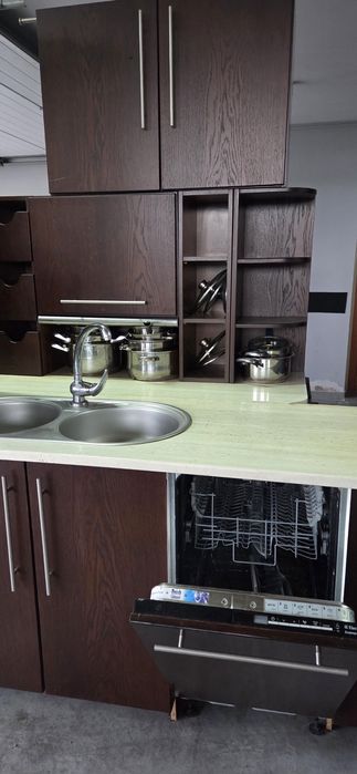 Meble kuchenne wenge naturalny fornir