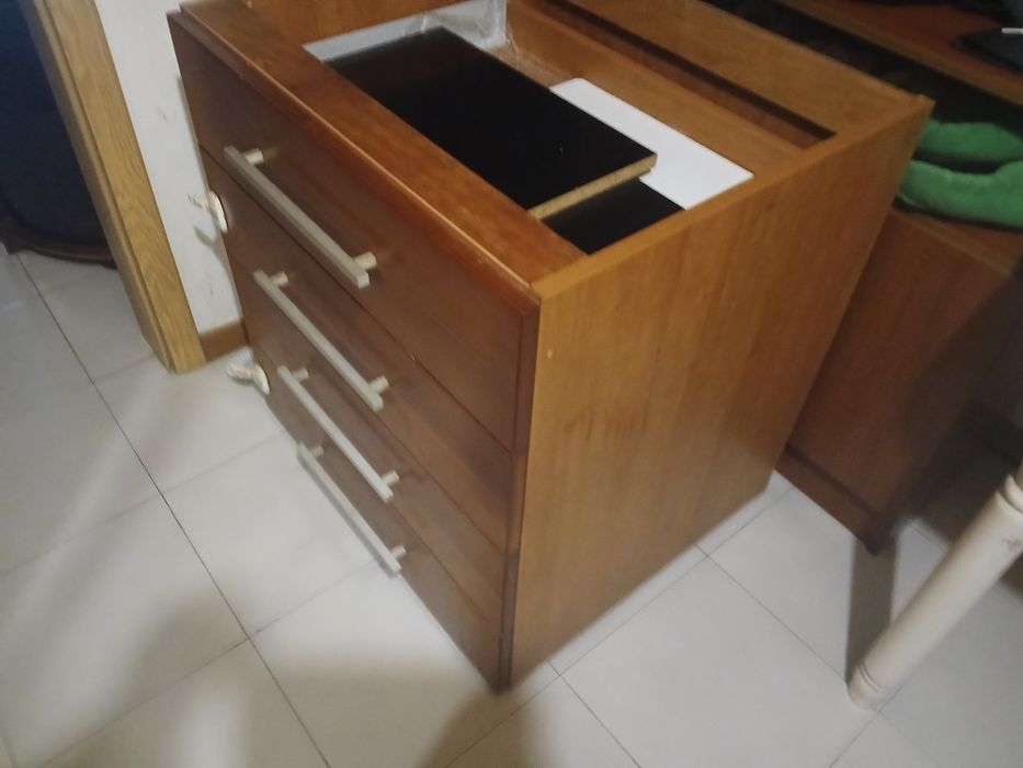 Modulo de gavetas de encastrar ou apoio