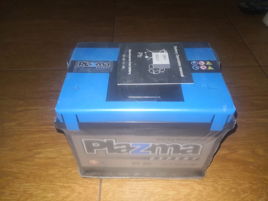 Акумулятор автомобільний Plazma Expert 6СТ-60 Євро
