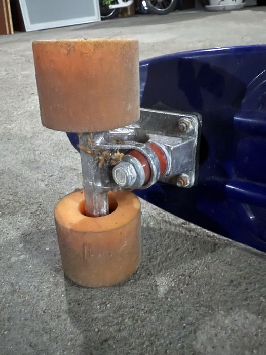 Deskorolka fiszka granatowa jak nowa