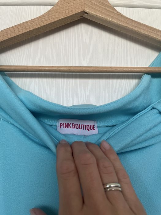 Turkusowa sukienka tuba rozmiar 36/S