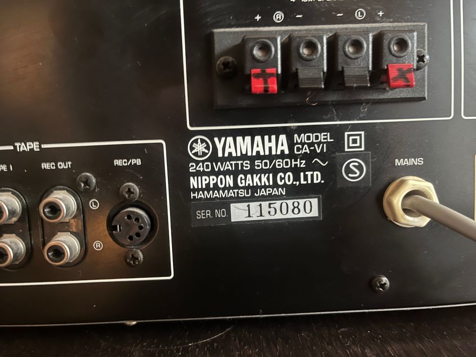 Yamaha CA-V1 + Yamaha CA-T1 wzmacniacz i tuner