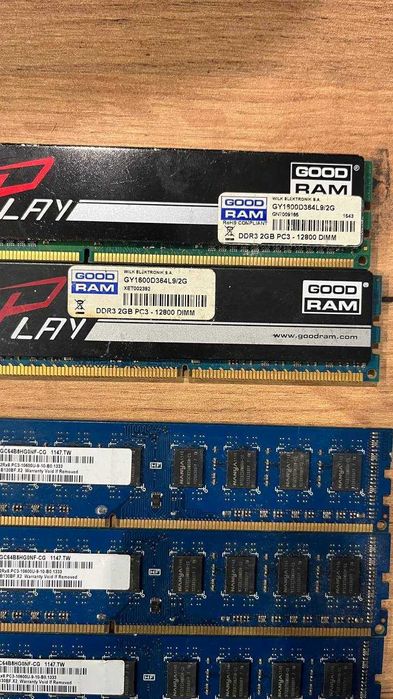 Оперативная память DDR3 / DDR4 разные варианты