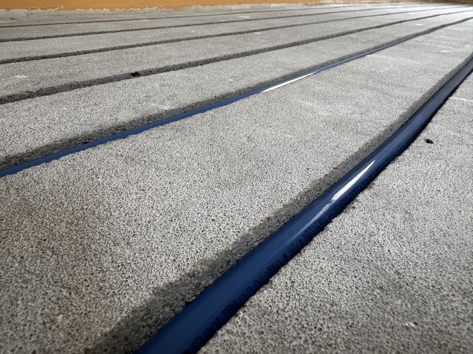 Frezowanie w posadzkach pod ogrzewanie podłogowe