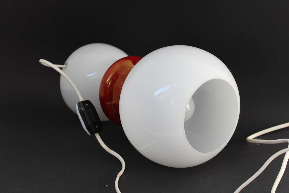 lampa lampka szklana Vitropol