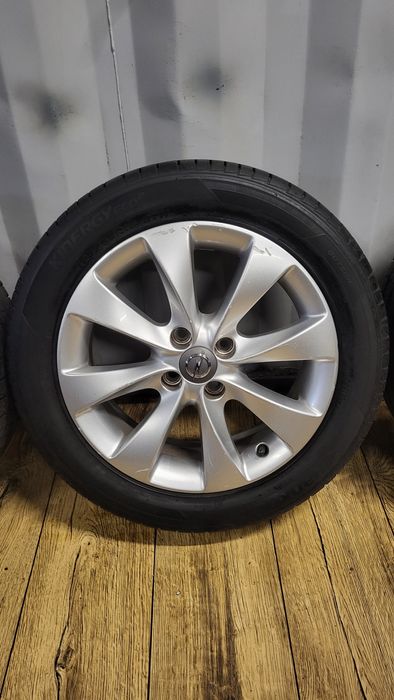 Felgi Opel 16" 4x100 z oponami 195/55 R16 Corsa E D C Adam Combo
