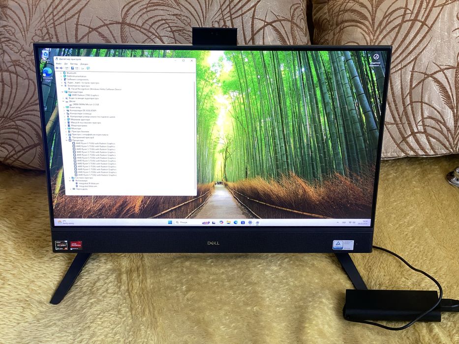 Моноблок Dell Inspiron AIO 5415 24"/Ryzen 5-7530U/16Gb/512Gb nvme