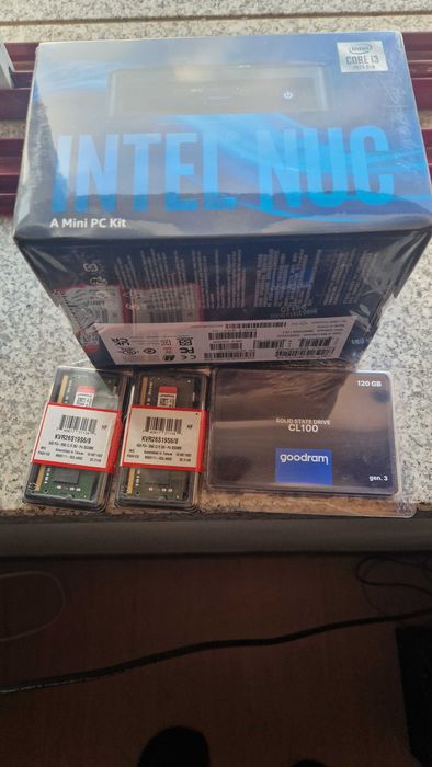 PC Intel NUC 10- Selado + 16Gb DDR4 + 120Gb