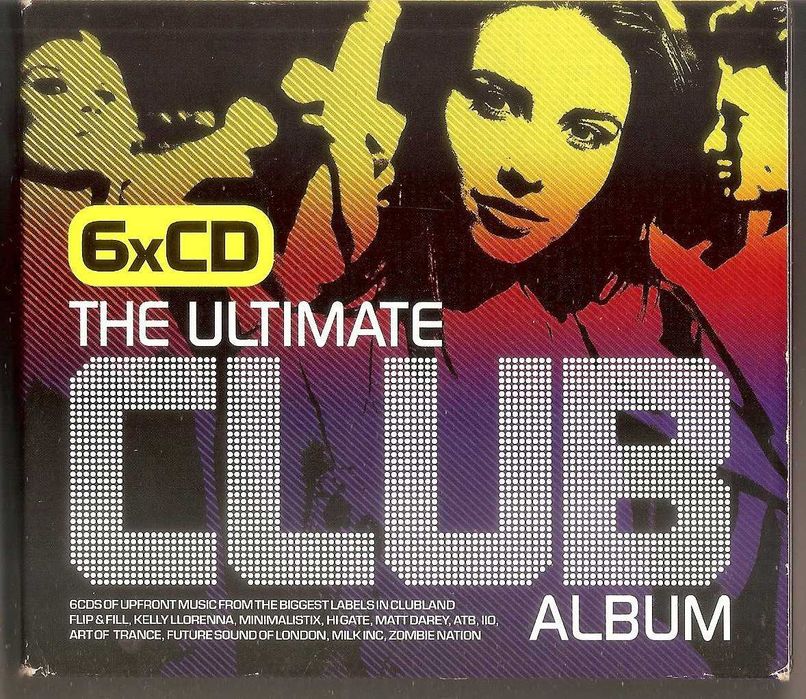 The Ultimate Club Album - Box 6 płyt cd - 6xCD 2002 r. Zestaw Extra