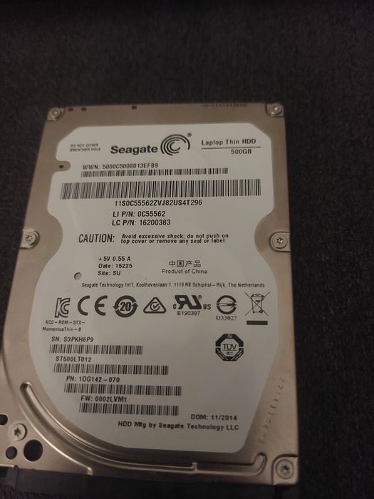 Dysk wewnetrzny HDD- 500 GB