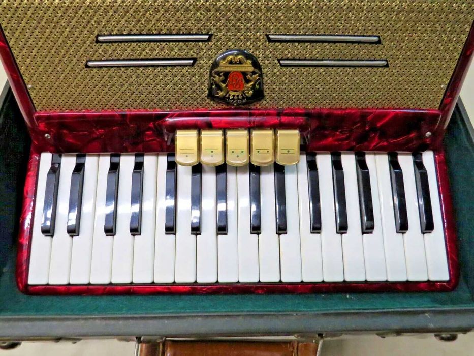 Acordeão Royal Standard à Terceira Voz com 96 Baixos - Acordeon