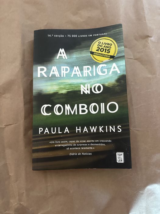Livro “A rapariga no comboio” Paula Hawkins