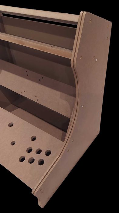Bartop Arcade do złożenia 22" MDF 16mm automat retro MAME diy obudowa