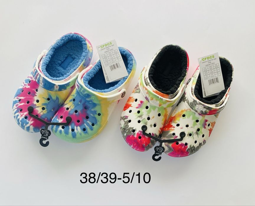 Крокси Crocs Оригінал Утеплені з хутром Зимові крокси Кроксы теплые