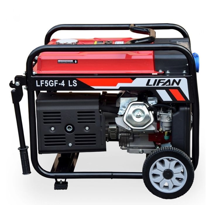 Генератор LIFAN 5 кВт. LF5GF-4LS (ГАЗ-БЕНЗИН) с электростартером