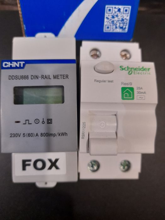 Medidor inteligente energia chint DDSU666