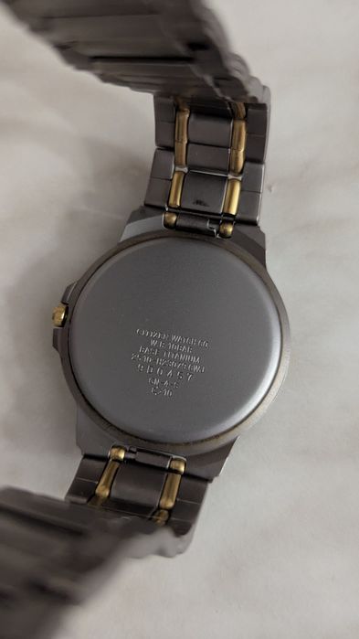 Часы Citizen titanium 100 m, годинник сітізен Японія