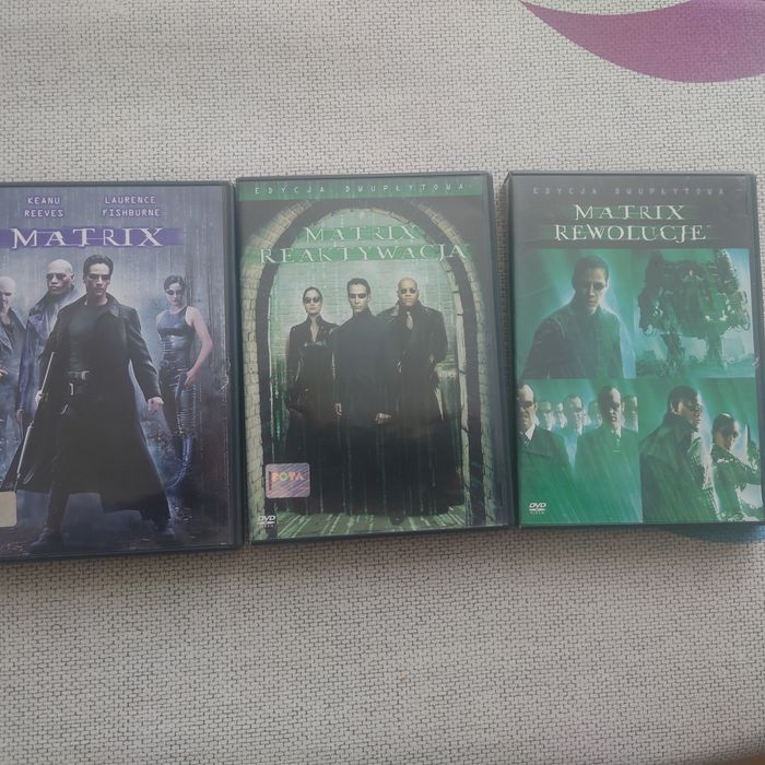 Matrix trylogia DVD
