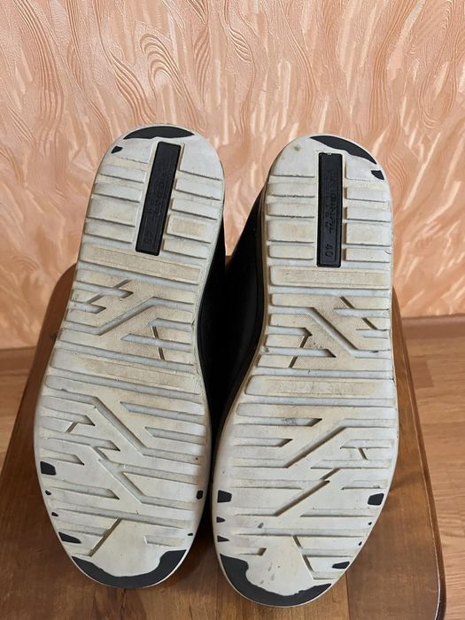 Мужские кожаные зимние ботинки