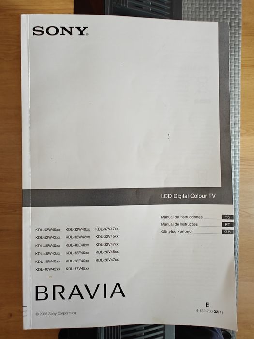 TV Sony Bravia 32