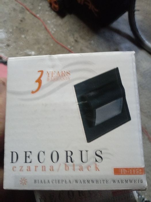 Lampki schodowe 3sztuki na transformator