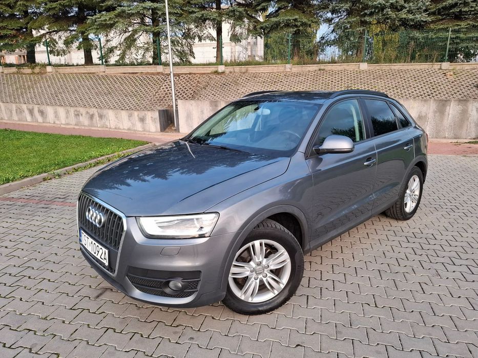 Audi Q3 2.0 TDI 150KM_Bezwypadek_Serwis_Zadbany