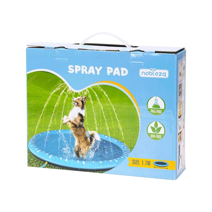 NOVO - Piscina para Cão com Repuxo 140 e 170cm, spray pad