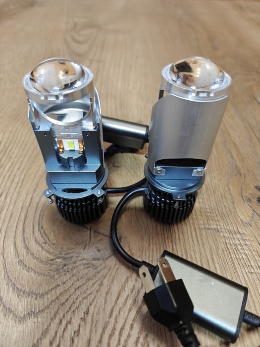 Авто світло Bi-LED міні лінзи мини линзы H4 ZTF - G7  6000К. Комплект