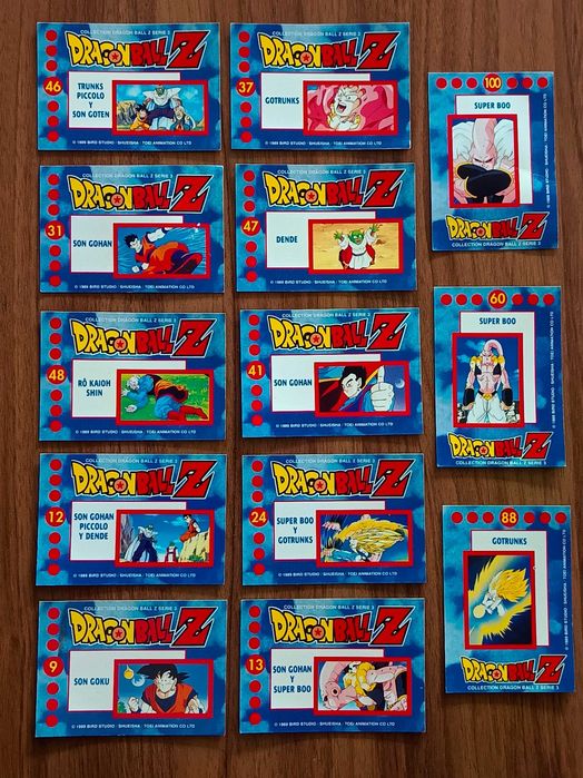 Cartas Dragon Ball Z - Série 3