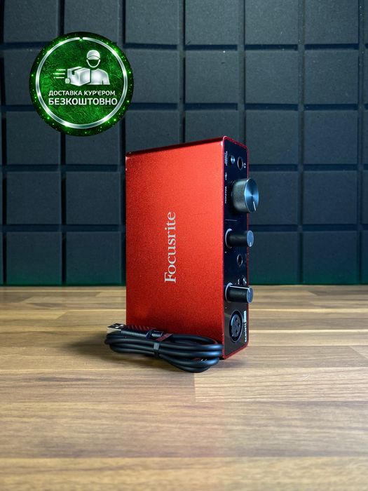 Focusrite Scarlett Solo 3rd Gen (Доставимо кур’єром — БЕЗКОШТОВНО!)