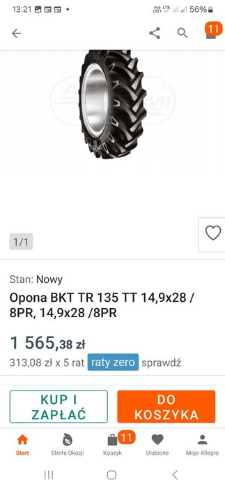 Opony rolnicze Stomil i BKT 14.9 - 28