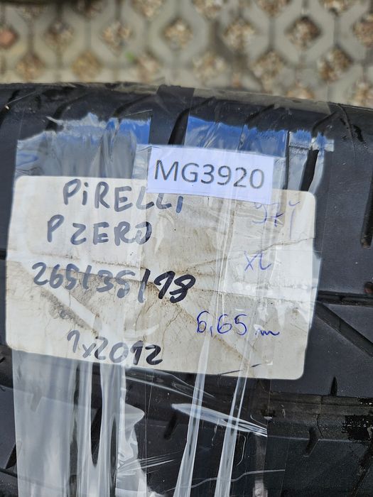 Pirelli 265/35 r18 P Zero /// 6,65mm!!! Wysyłka