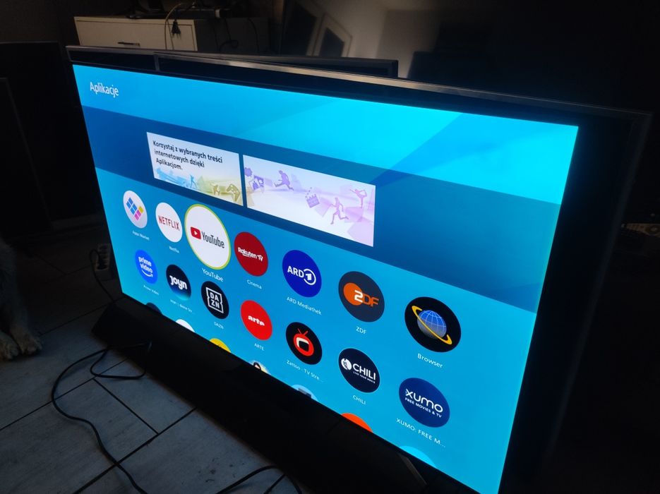 Telewizor Panasonic Smart TV qled 55 cali, pilot ,soundbar
