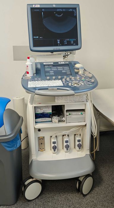 Aparat USG Voluson E8  3 głowice , printer