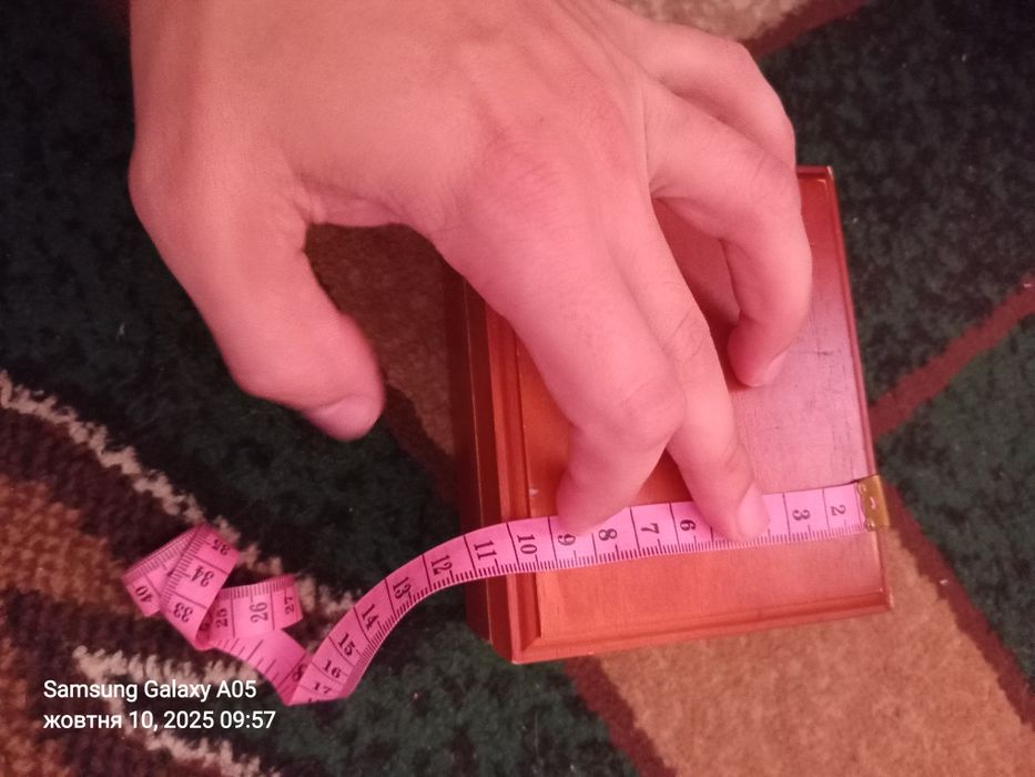 Коробочка дерево для прикрас